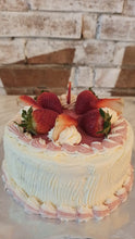 Load image into Gallery viewer, Vanilla Strawberry Cake
