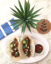 Load image into Gallery viewer, Barbacoa Street Tacos -  Green Bar.
