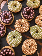 Load image into Gallery viewer, Gourmet Regular Donut -  Green Bar.
