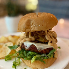 Load image into Gallery viewer, Wild Thing Bacun Cheeseburger -  Green Bar.