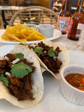 Load image into Gallery viewer, Barbacoa Street Tacos -  Green Bar.