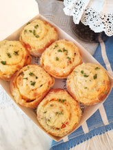 Load image into Gallery viewer, Bacun and Cheese Pinwheel