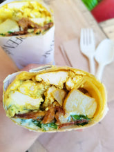 Load image into Gallery viewer, Breakfast Burrito -  Green Bar.
