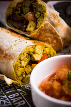 Load image into Gallery viewer, Breakfast Burrito -  Green Bar.
