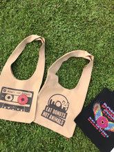 Load image into Gallery viewer, Eat Donuts Not Animals Hobo Bag - Beige