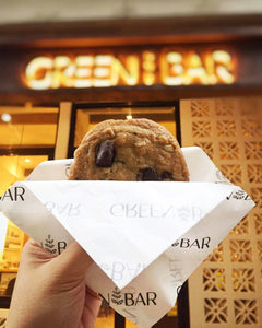 vegan chocolate chunk cookies, soft  and chewy. makati manila philippines. plant based sweets and baked goods