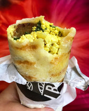 Load image into Gallery viewer, Breakfast Burrito -  Green Bar.
